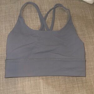 Lululemon energy bra longline (grey)